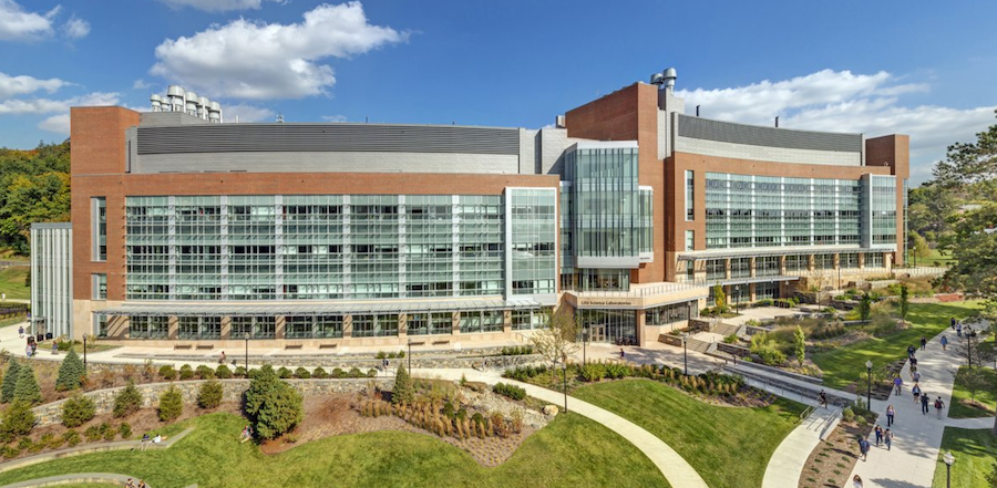 Front view of Life Science Labs